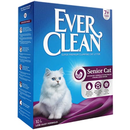 Ever Clean® Slovenija - Mačji posipi (pesek za mačke) - Ever Clean®® Pesek za mačke - Ever Clean Senior Cat