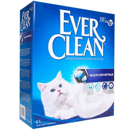 Ever Clean® Slovenija - Mačji posipi (pesek za mačke) - Ever Clean®® Pesek za mačke - Ever Clean LAVENDER SCENTED - Prikaz dejanske embalaže peska za mačje stranišče