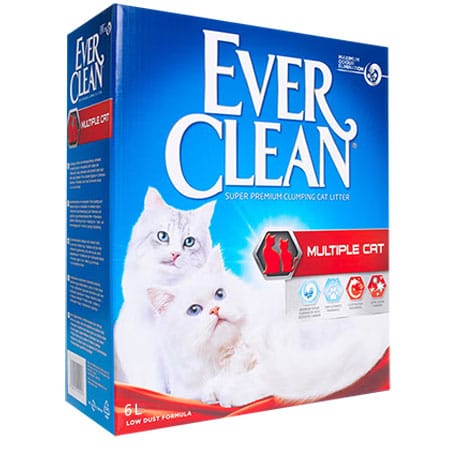 Ever Clean® Slovenija - Mačji posipi (pesek za mačke) - Ever Clean®® Pesek za mačke - Ever Clean LAVENDER SCENTED - Prikaz dejanske embalaže peska za mačje stranišče